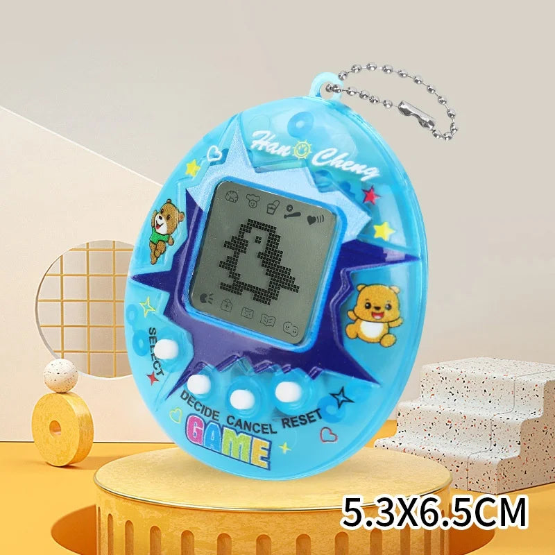 Hot Selling Electronic Pet Machines Handheld Mini Nostalgic Game Consoles Children'S Puzzle Toys, Hanging Decorations Gifts