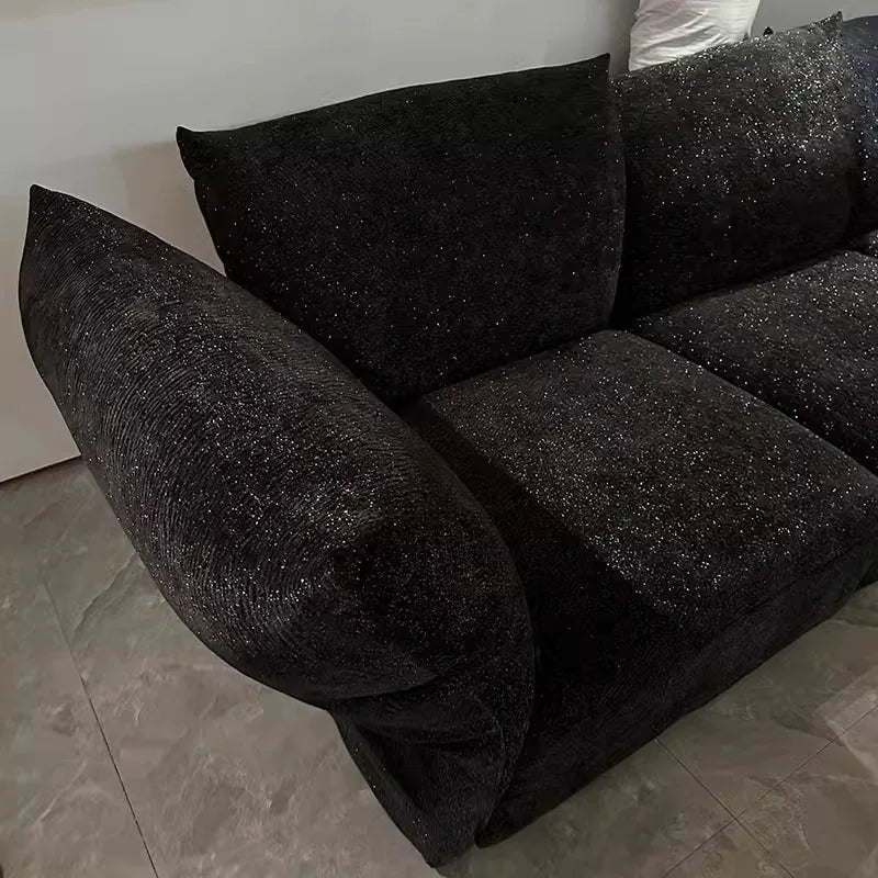 Minimalist Black Living Room Sofas Oversized Japanese Individual Living Room Sofas Lounges Lazy Divano Soggiorno Home Furniture