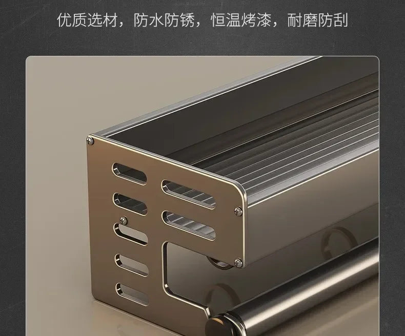 New Kitchen Storage Rack Seasoning Rack Wall-Mounted Condiment Multi-Functional Household kitchen organizer Storage Rack