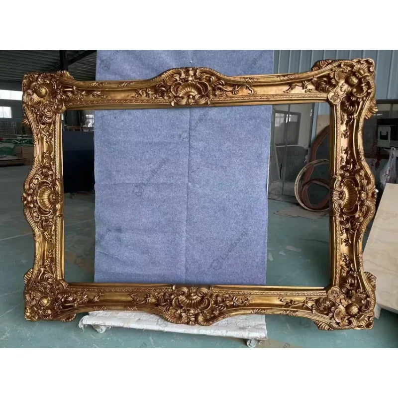 Ornate Luxury Baroque Wooden Extra Large Interior Vintage Classic Frame Floor Oversize Mirror