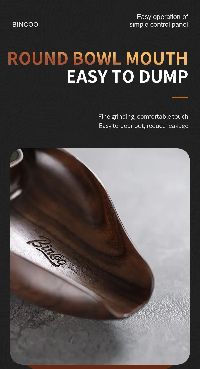 Bincoo Intelligent Electronic Scale Kitchen Scale Professional Coffee Scale Bean Plate 0.1g Accurate Weight Rechargeable