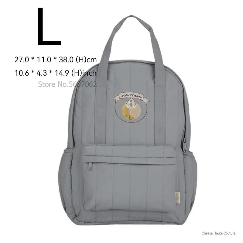 KS Baby Backpack Kids Schoolbag Kindergarten Bags Brand Cherry Lemon Children's Boys Girls Mom Traveling Storage Bag Wholesale