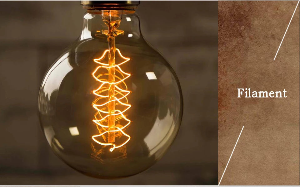 Dimmable Edison Light Bulb E27 40W 220V Retro Vintage Edison Bulb Incandescent Ampoule Bulbs Vintage Edison Lamp Retro Light
