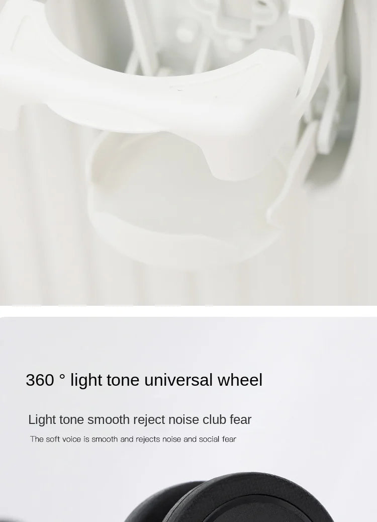 Large Capacity Travel Luggage Aluminum frame Suitcase Trolley Case 24/28/30 inch Travel Suitcase with Cup Holder Boarding Case