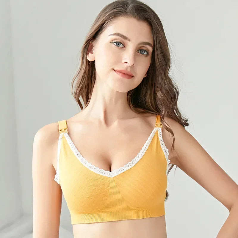 Breastfeeding bra pregnant women underwear maternity nursing bra maternity clothes
