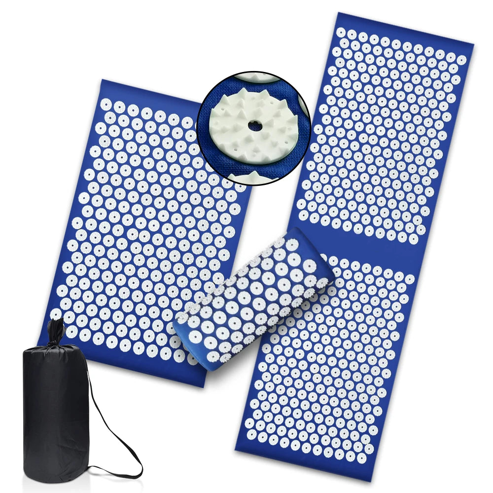 Extra Long Acupuncture Back Body Massage Yoga Sport Fitness Cushion Kuznetsov's Applicator Acupressure Spike Mat Pain Relief