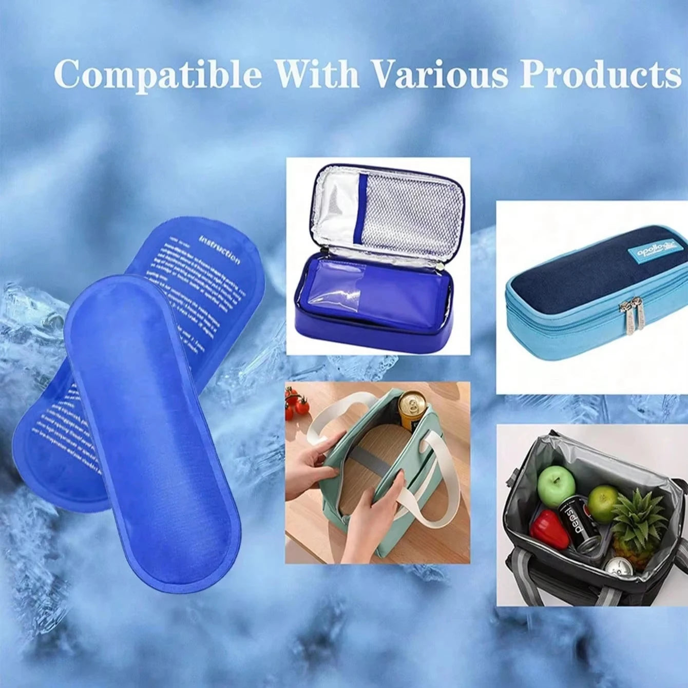 Portable Insulin Cooling Bag Carry-on Protector Waterproof Diabetic Medication Storage Bag for Insulin Pen Daily Life and Trips