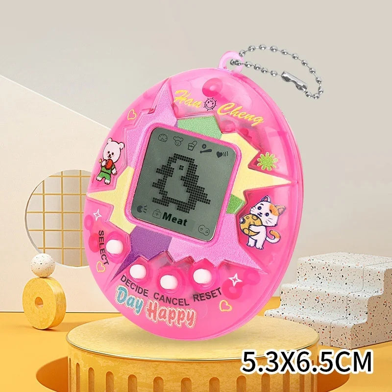 Hot Selling Electronic Pet Machines Handheld Mini Nostalgic Game Consoles Children'S Puzzle Toys, Hanging Decorations Gifts