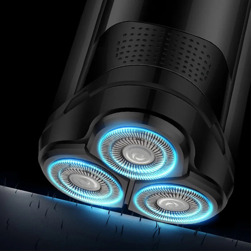 Electric shaver, rechargeable mini portable shaver, intelligent floating shaver, the choice of gift for men