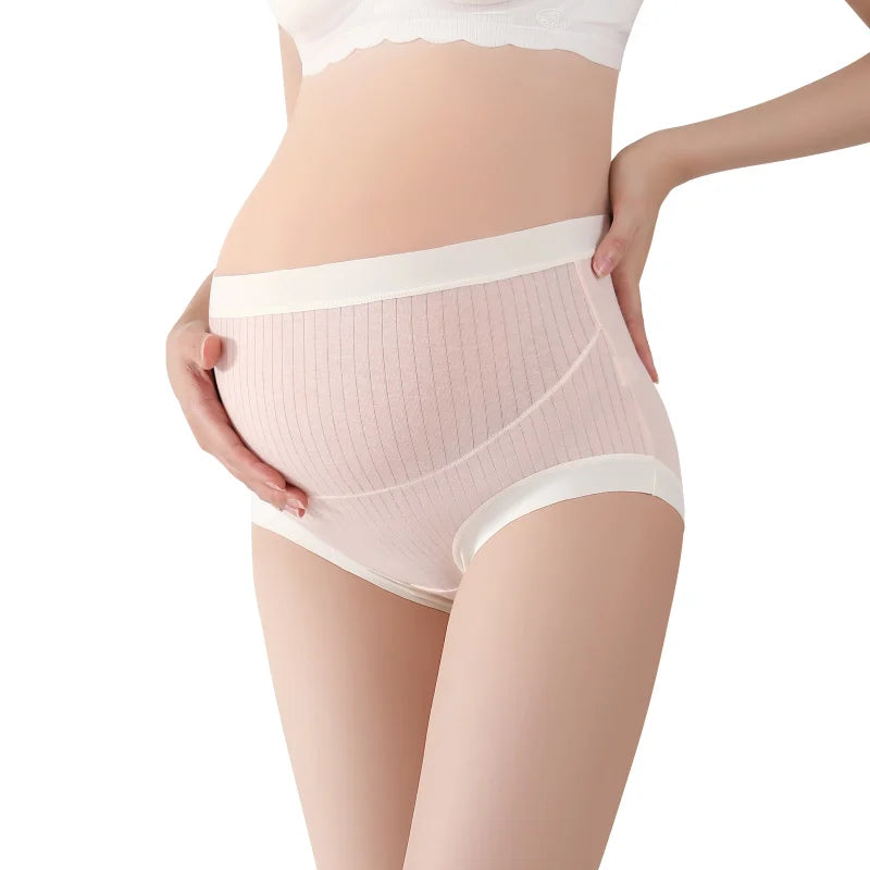 3PCS High Waist Breathable Comfort Briefs Soft Maternity Dresses for Pregnant Women Push Up Panties Pregnant Woman Clothes Pants