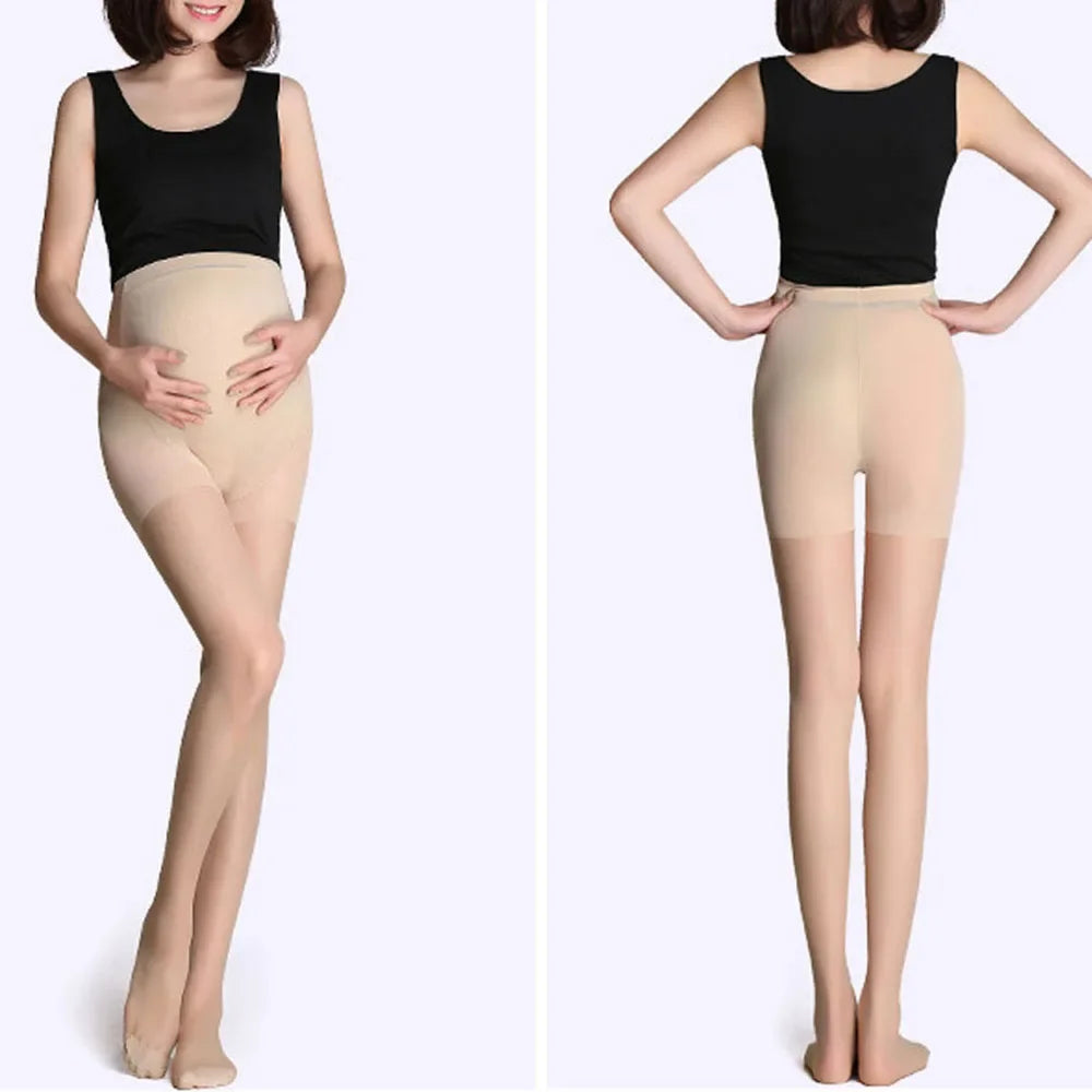 Hot Adjustable Maternity Leggings Pregnancy Clothes Maternity Pants Pregnant Women Pantyhose Silk Stockings Maternity Clothes