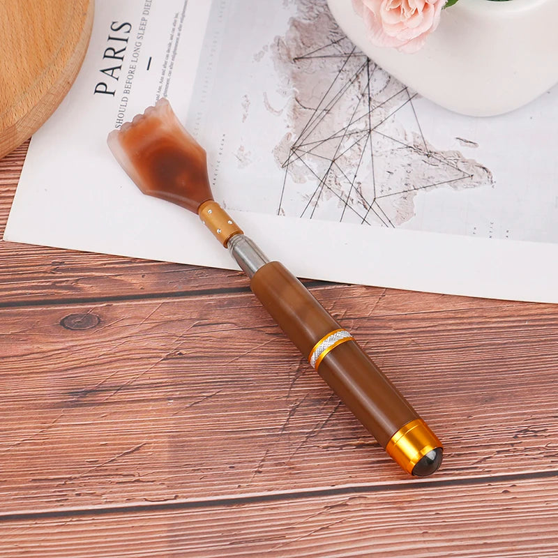 1 Pc Extendable Magnetic Ball Hackle Back Scratcher With Magnet Telescopic Scratching Backscratcher Massager Back Scraper