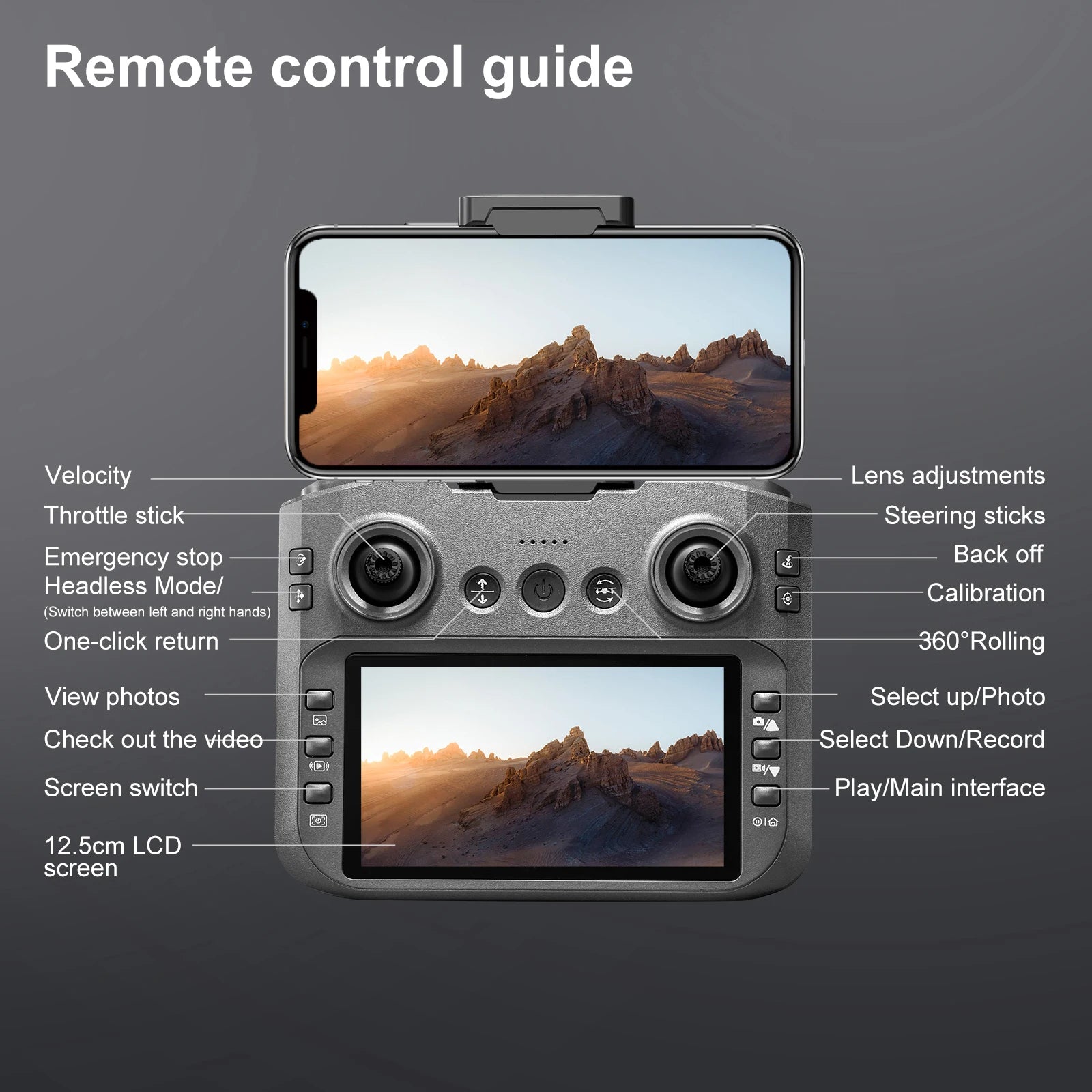 Drone Professional 8K Camera with 5G WiFi FPV UAV Screen S156 Remote Control and Obstacle Avoidance Quadcopter 2025