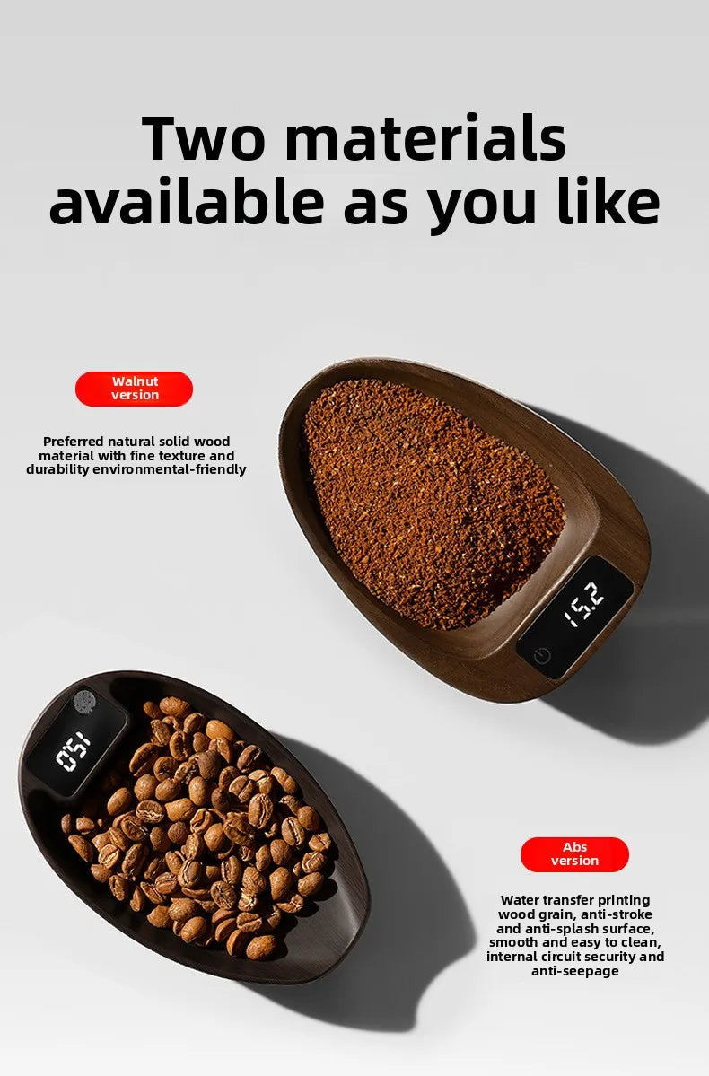 MHW-3BOMBER MVE Coffee Electronic Scale Weighing Bean Display Plate Hand Brewed Bean Dish Spray Bottle Set