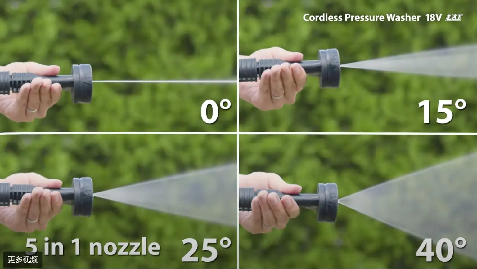 Makita 18V Rechargeable Cleaning Machine DHW180 Wireless Lithium Battery Outdoor Household Water Gun Handheld Car Wash Tool🚗