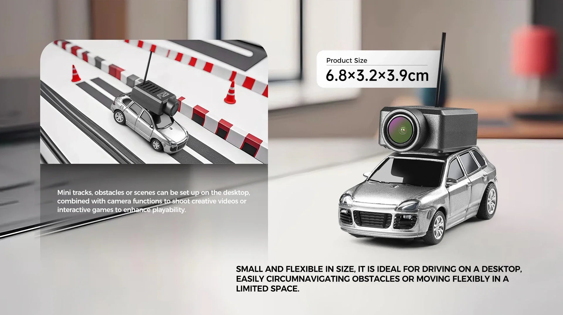 WLtoys 6401 Mini RC Cars 1:64 with 720P FPV Camera, Wifi APP Control, 2025 New RC Racing Car Toy, Kids Gifts for Boys Girls