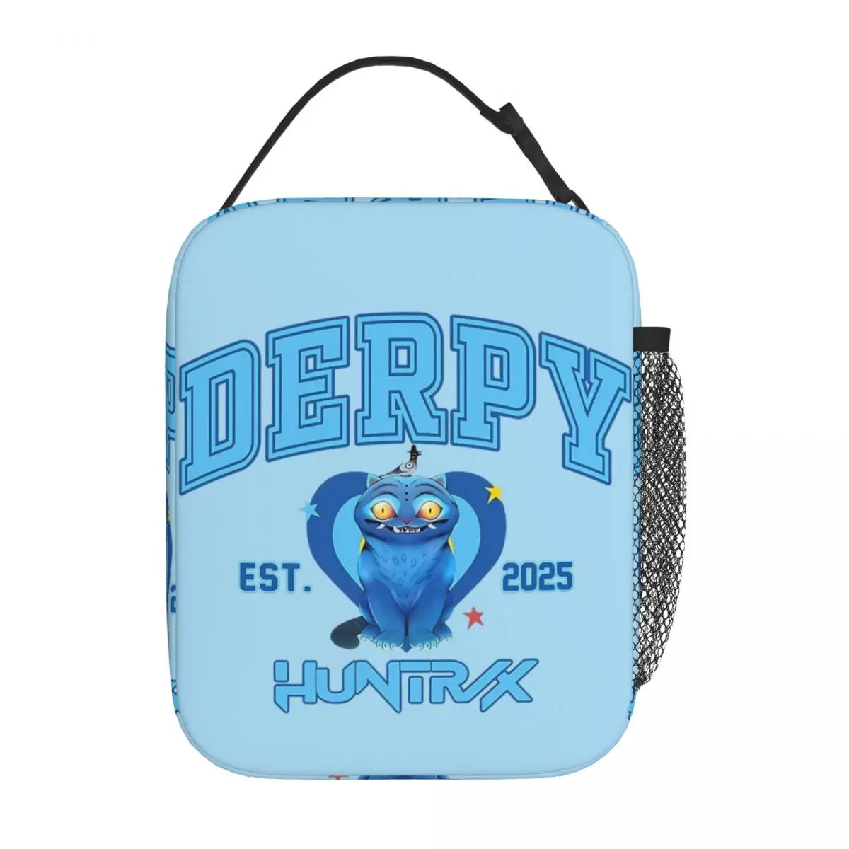 Huntrix Girlgroup K-Pop Group Demon Hunters Lunch Bag Cute Lunch Box For Child Office Portable Cooler Bag Oxford Tote Food Bags