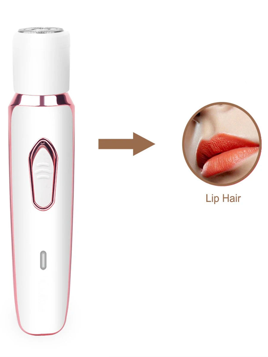 Women Electric Shavers Razors on Leg Armpit, Epilator Nose Hair Remover Facial Body Bikini Eyebrow Beard Mustache Women Trimmers