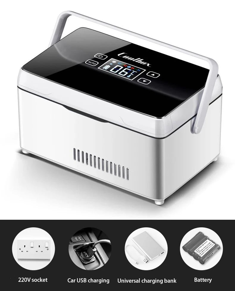 20400mAh Portable Insulin Refrigerator USB Rechargeable Mini Cold Box Drug Medicine Constant Temperature Cooler Case With Bag