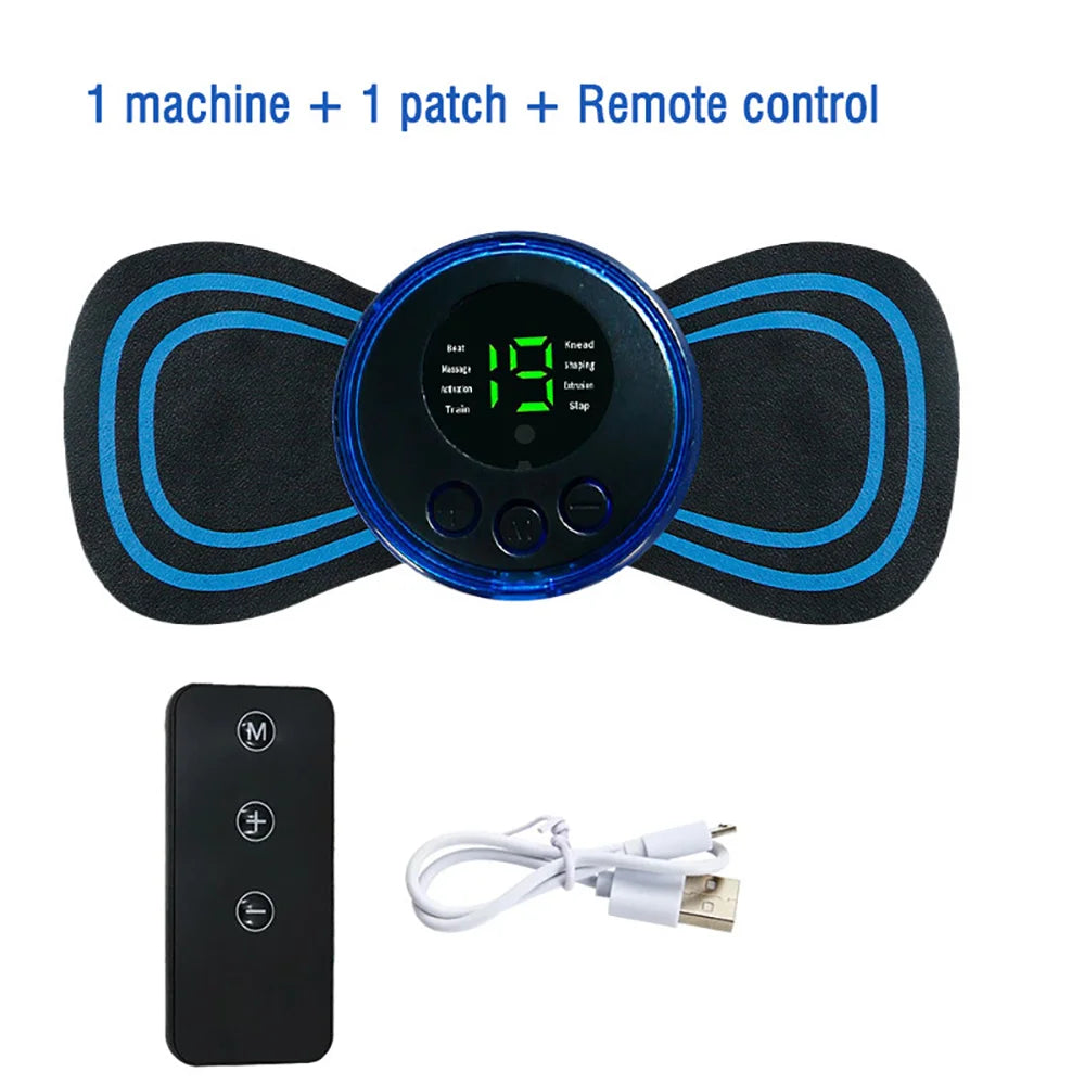 New Cervical Massage Device Mini Massager Micro Current Neck Portable Shoulder Massager to Relieve Fatigue