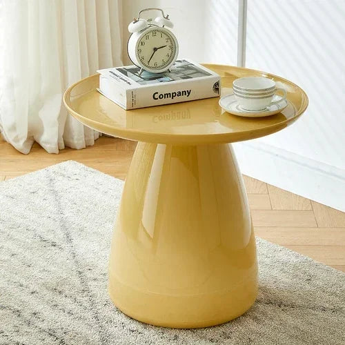 Designer Modern Coffee Table Living Room Nordic Round Glass Coffee Table Side Table