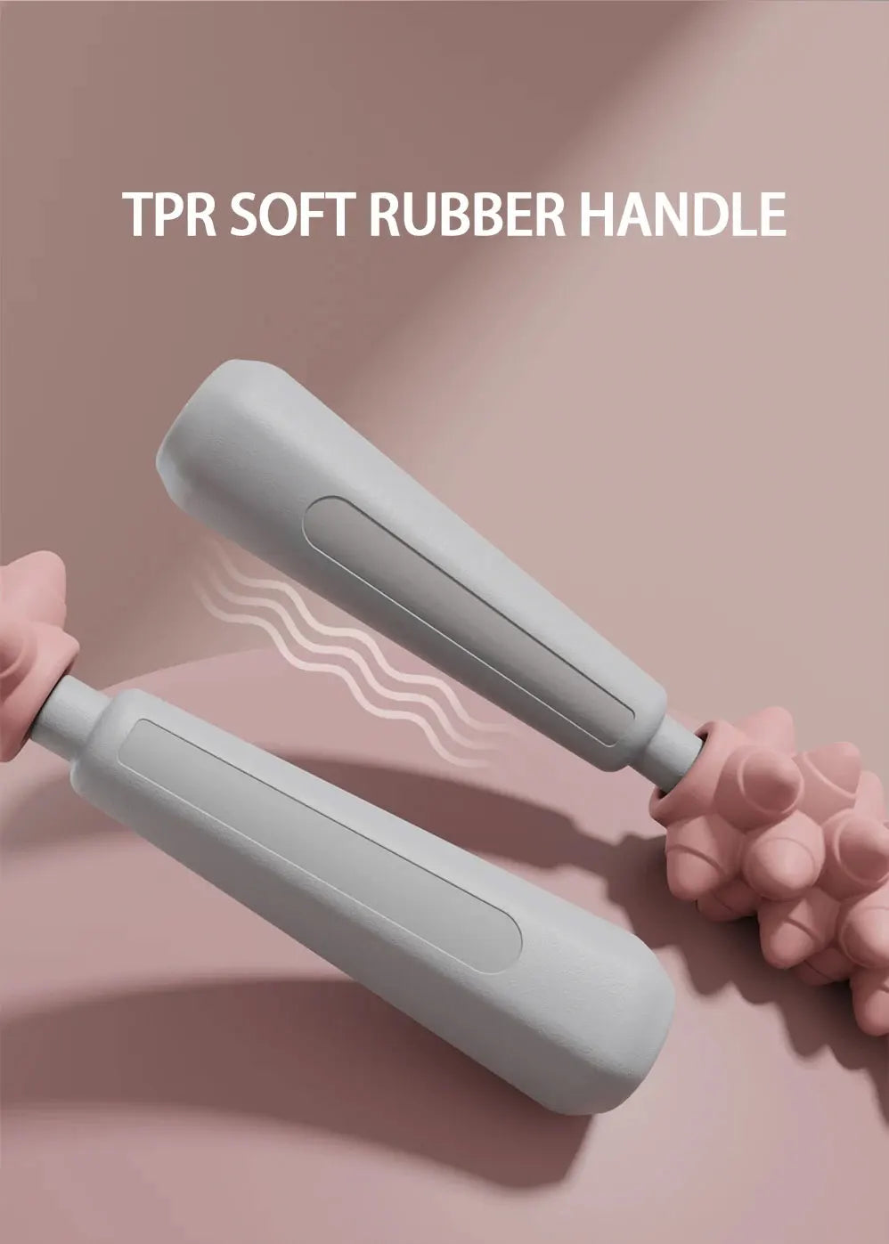 Yoga Massage Stick Yoga Fitness Wolf Teeth Muscles Massage Stick Calves Thighs Quadriceps Arm Forearm Relaxation Artifact Roller