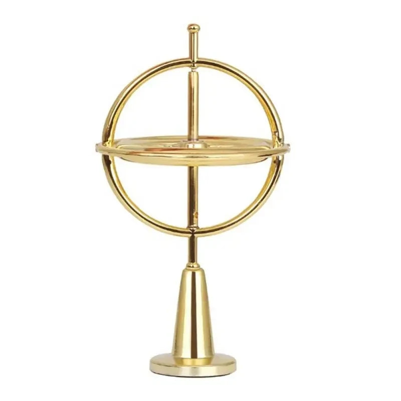 Metal Self-balancing Finger Gyroscope Anti-gravity Colorful Metal Gyro Adults Kids Decompression Stress Relief Spinning Toy