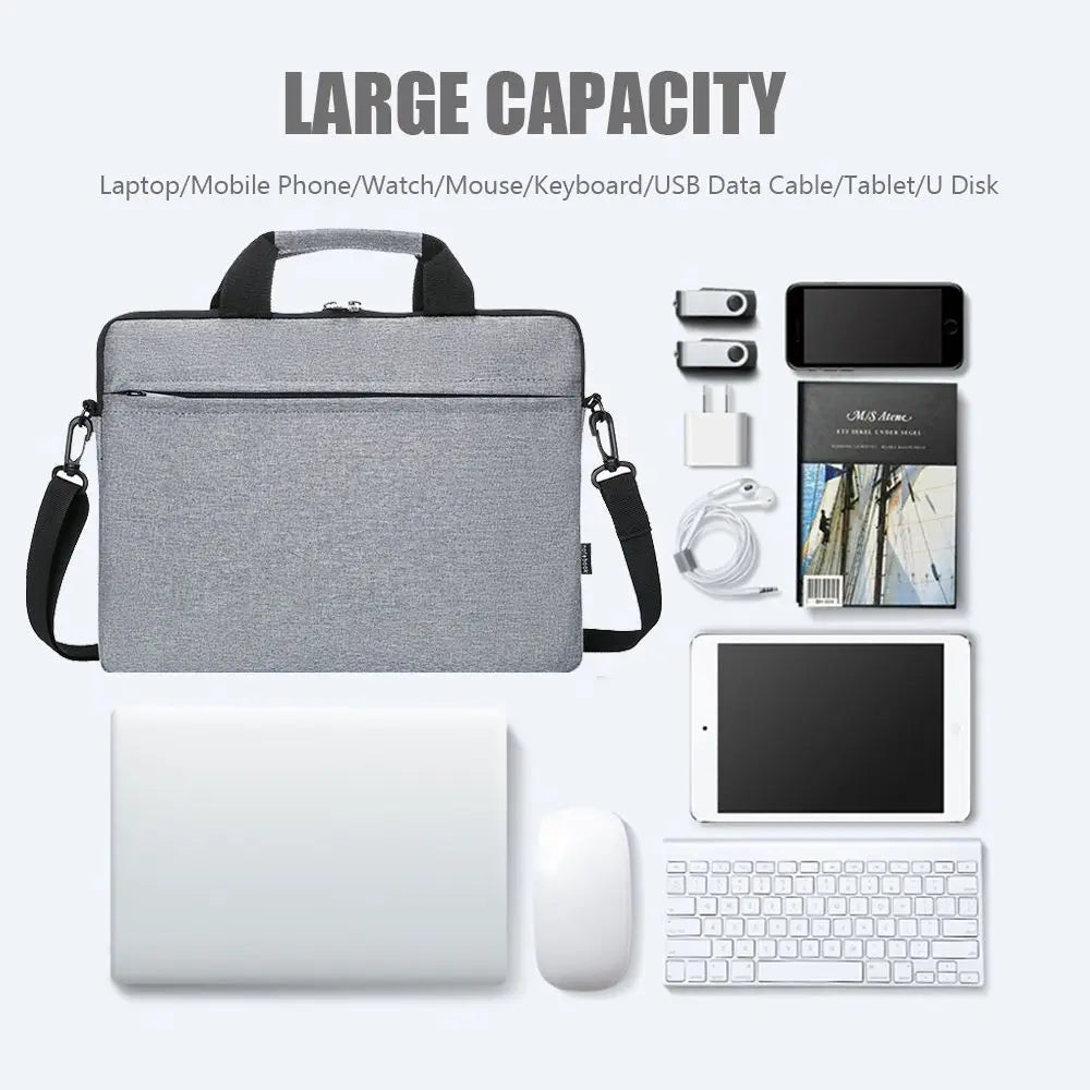 13.3 14 15.6 inch Laptop Handbag Sleeve Case Ultra Thin Notebook Cover Pouch Shoulder Bag For Lenovo HP Dell Asus Samsung