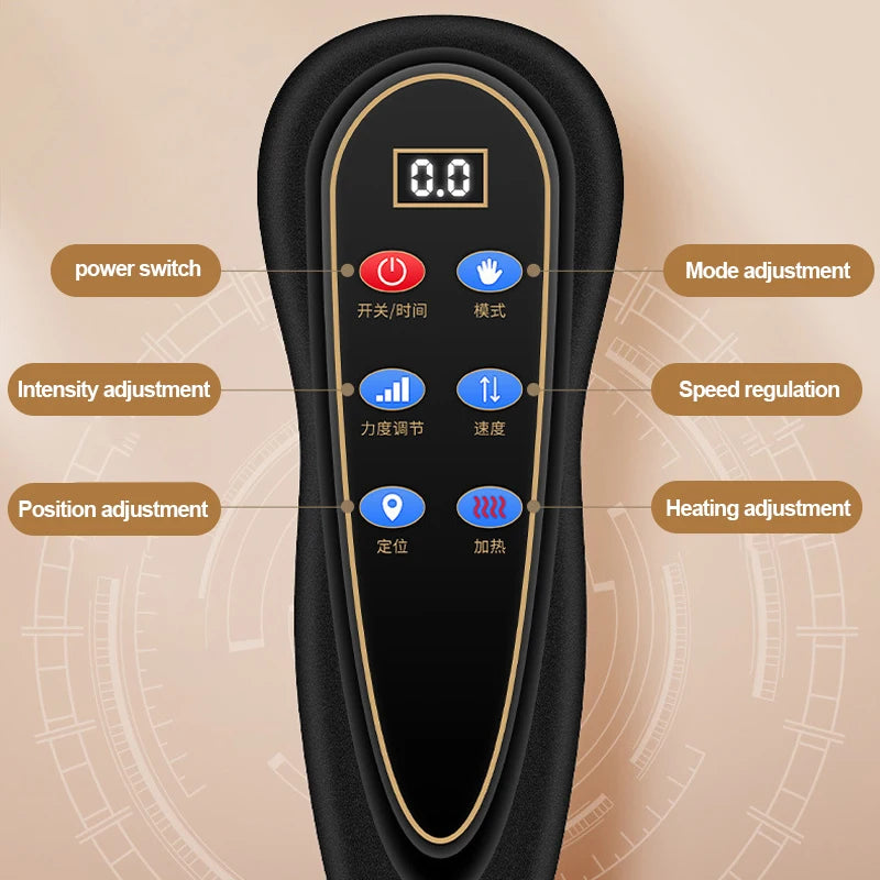 Multifunctional Massage Mattress Full Body Electric Shoulder Neck Waist Back Kneading vibrations Massage Cushion With Heat