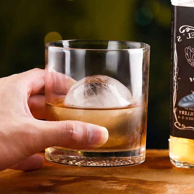 Whiskey Glass, Old Fashioned Rocks Glasses Tumblers, Glassware for Cocktail Scotch, Bourbon, Gin, Voldka, Brandy