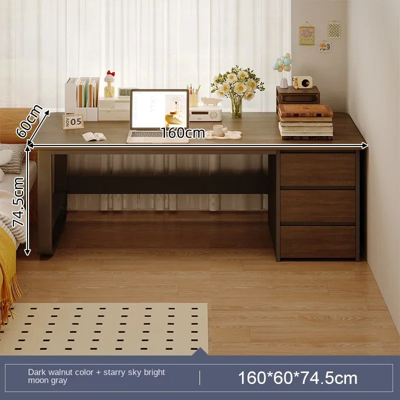 Drawers Executive Office Desk Corner Storage Living Room Supplies Computer Desks Legs European Mesa De Computador Furnitures