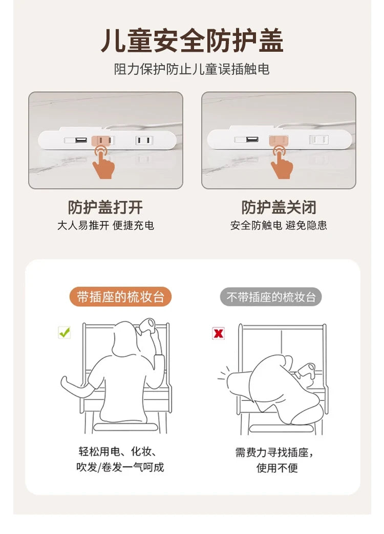 Multifunctional Narrow Nightstands With Drawers Storage Vintage Mid Century Nightstands Classic Elegant Criado Mudo Furniture