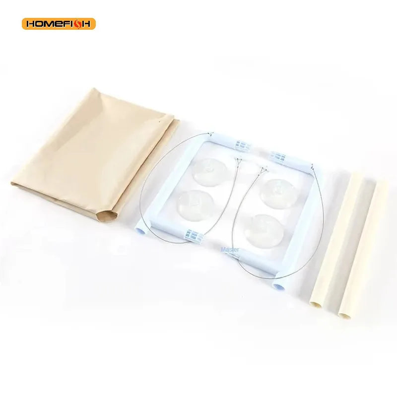 Ultra-Soft Cat Window Hammock Cloud Like Cozy Bed For Napping-Secure Mounting Space Saving   Ideal For Enjoying Scenery