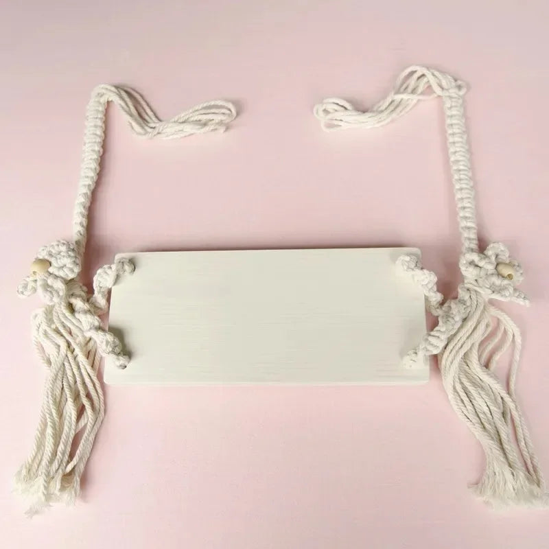 Baby Photography Props Newborn Swing Chair Wooden Furniture Infants Photo Shooting Prop Accessories Baby Photo Props Swings