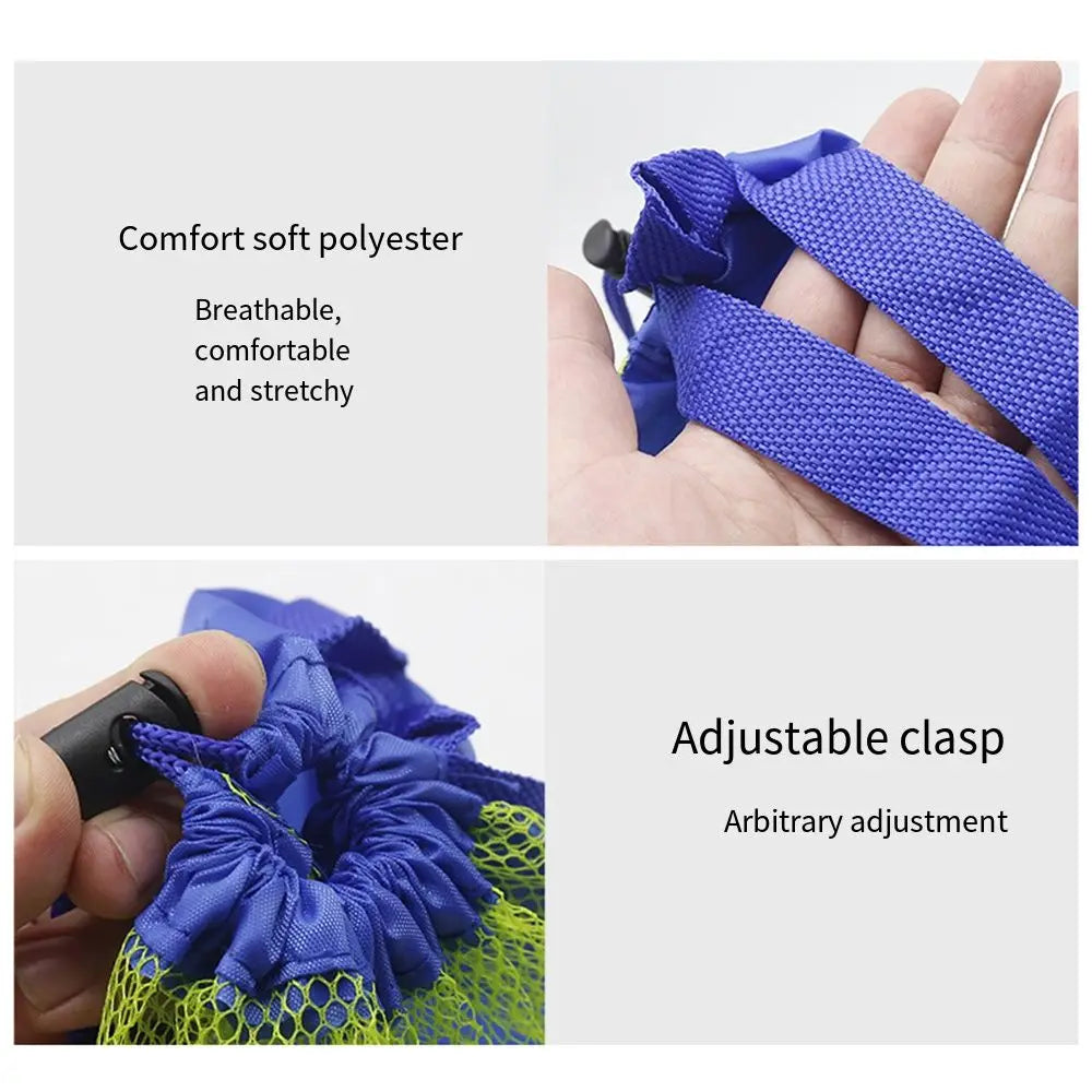 Convenient Large Capacity Beach Bag Foldable Lightweight Swimming Backpack Portable Breathable Beach Toy Baskets Clothes