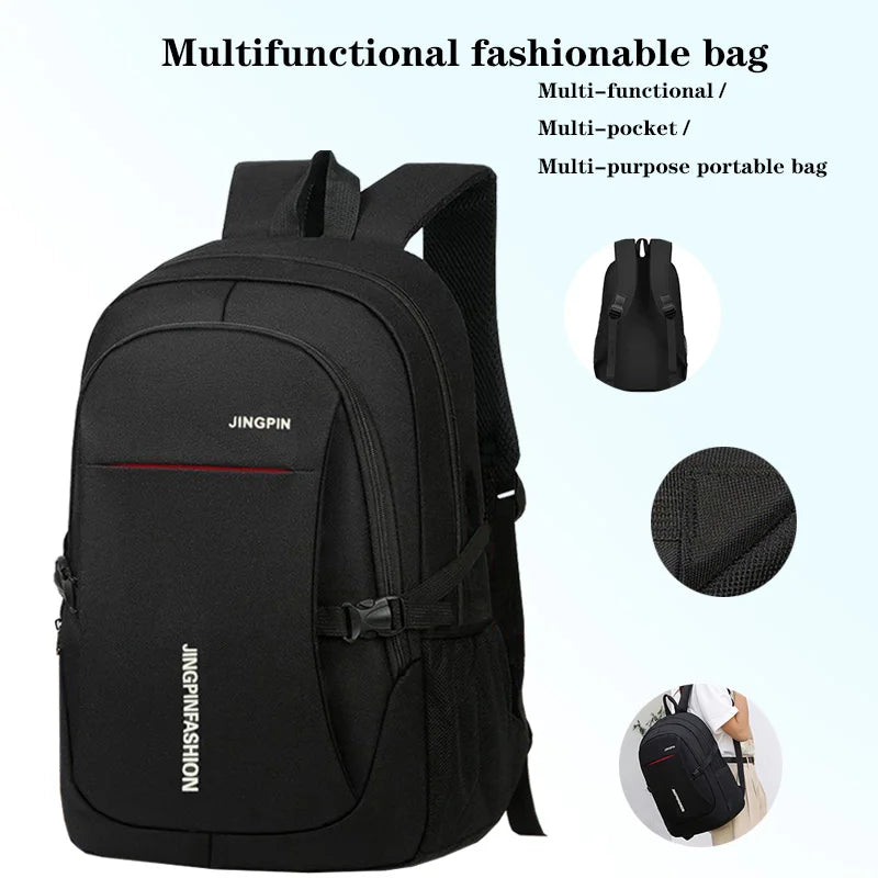 Neutral Gender Backpacks for Women and Men Are Suitable for School and Travel Use Double-Shoulder Backpacks.