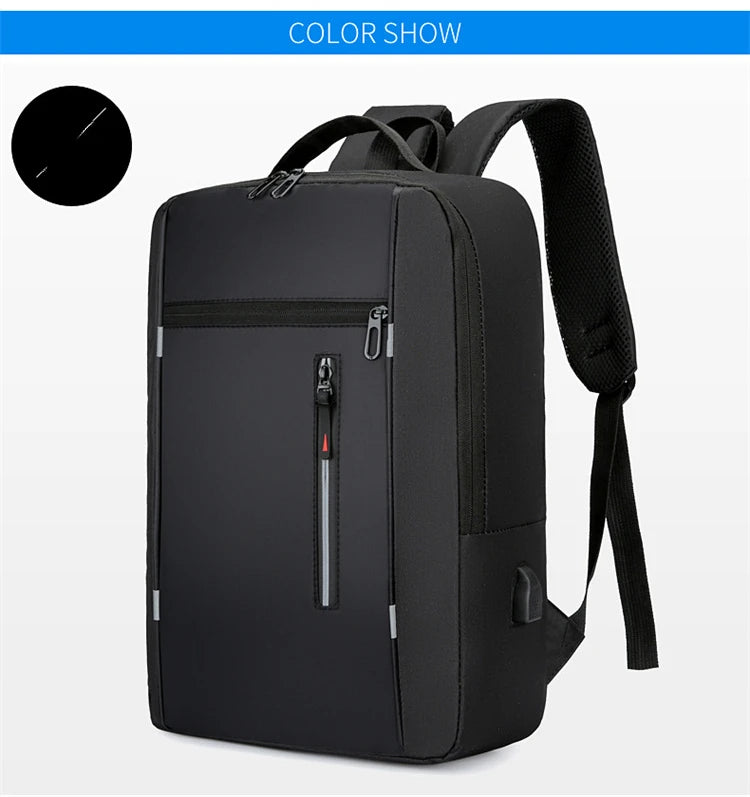 Waterproof Business Backpack Men USB School Backpacks 15.6 Inch Laptop Backpack Large Capacity Bagpacks for Men Back Pack Bags