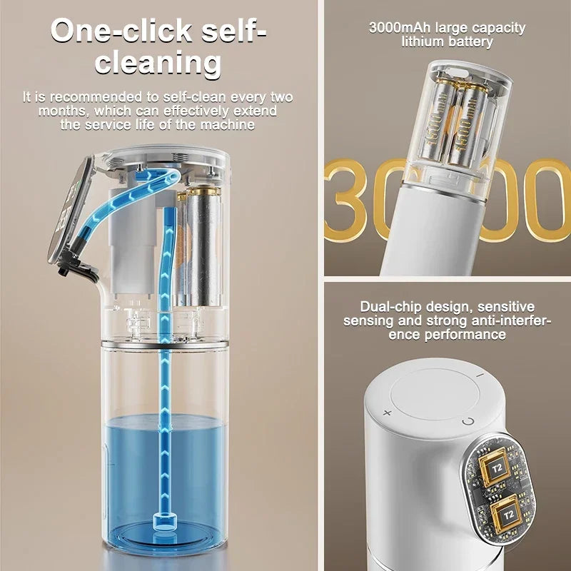 Xiaomi Touchless Soap Foam Dispenser 5 Gear Smart Temperature Time Display Automatic Infrared Sensor Soap Dispensers Hand Washer