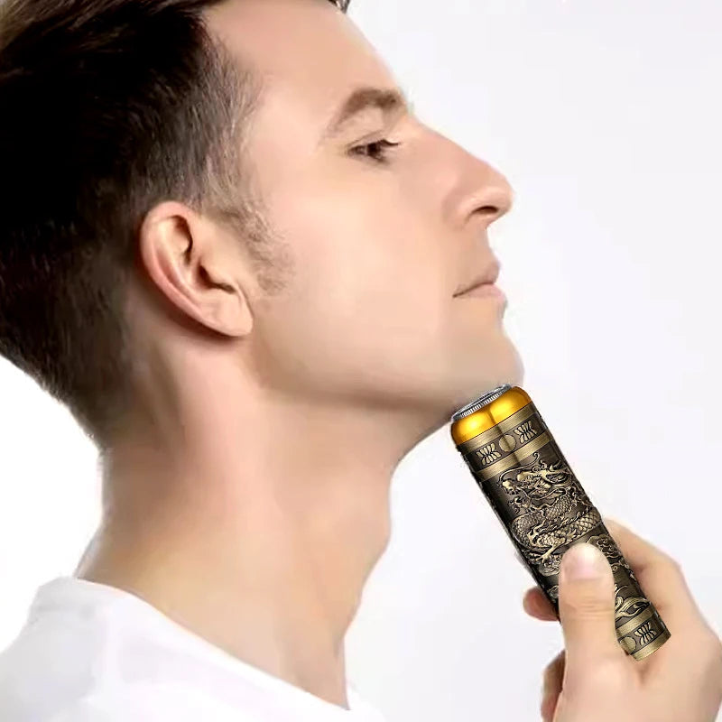 T9 3-In-1 men's electric shaver rechargeable beard trimmer trimming nose ear hair trimmer family travel cordless shaving razor