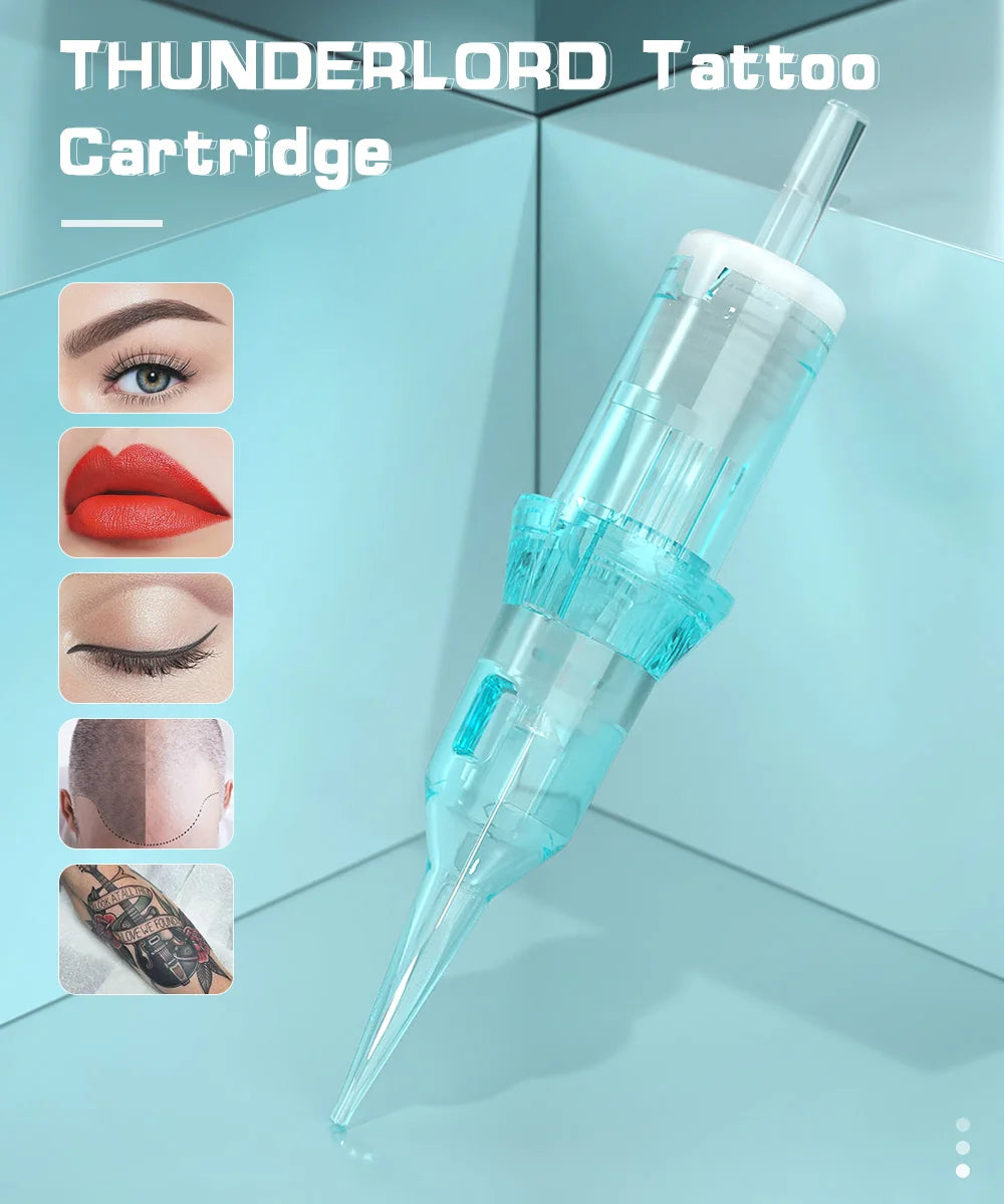 New Thunderlord Power Tattoo Needle Liner Shader Permanent Makeup Tattoo Cartridge RS MG U For Universal Tattoo Machine Pen