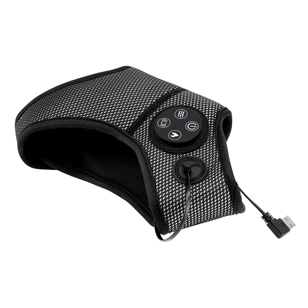 Electric Ankle Foot Massager Vibration Hot Compress Smart Air Pressure Multifunctional Brace Support Relaxation Treatments