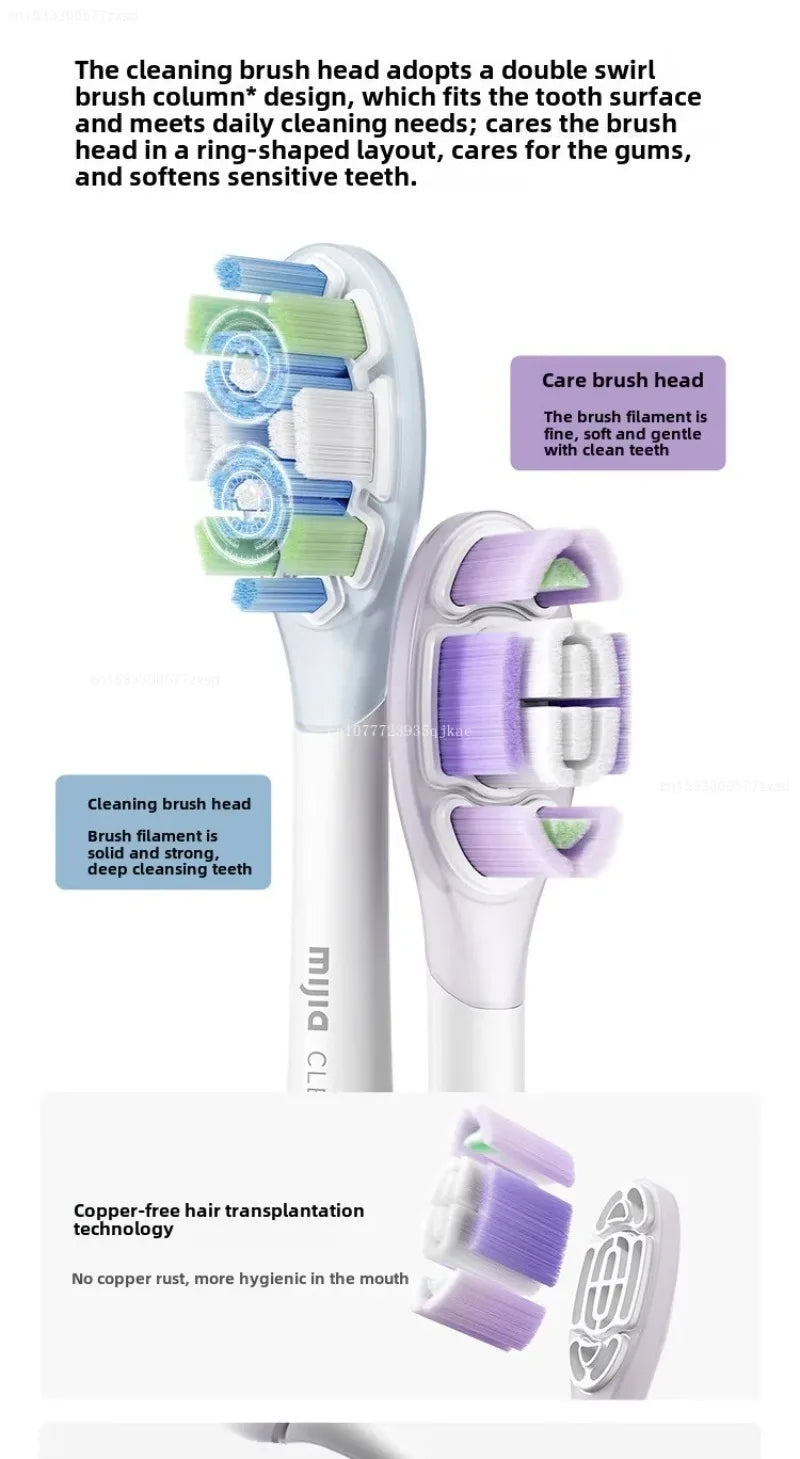 New Xiaomi Mijia Sonic Sweep Vibration Electric Toothbrush Pro Intelligent Tooth Surface Recognition Digital Display Reminder