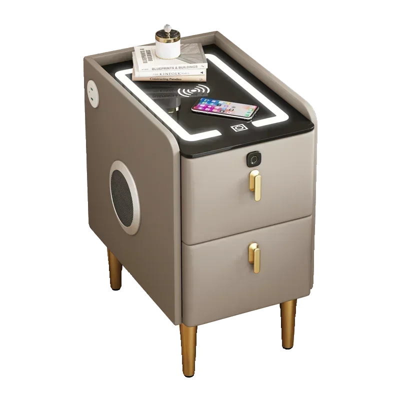 Night Table Bedside Nightstands Bedroom Bedside Furniture Gamer Narrow Bed Desk Nordic Drawer Closets Meubles De Chambre