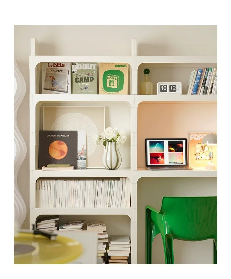 Module Modular DIY Furniture Storage Shelf Bookrack Bookshelf Bookcase Plastic ABS Customized Size Cabinet Multi-function