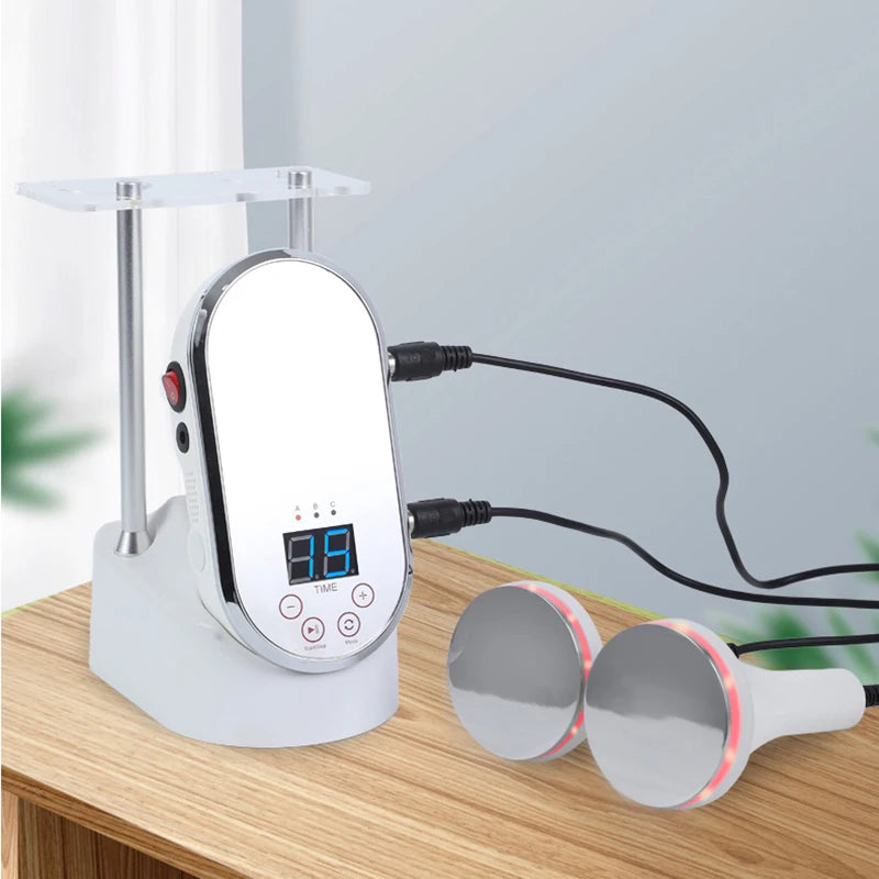 Treatment, physiotherapy equipment Electronic muscle massager constant temperature heating micro electric massager