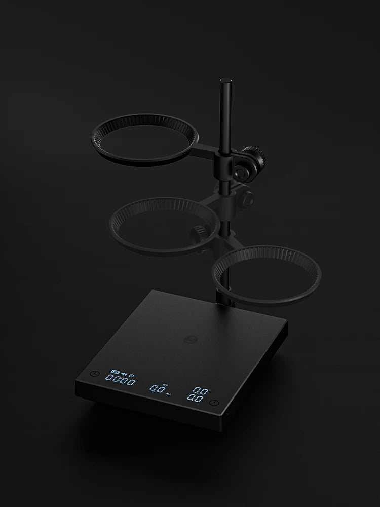 TIMEMORE Blackmirror Duo Coffee Digital Scales Weighing Timekeeping Flow Rate Measurement With Ddetachable Stand Mini Coffee