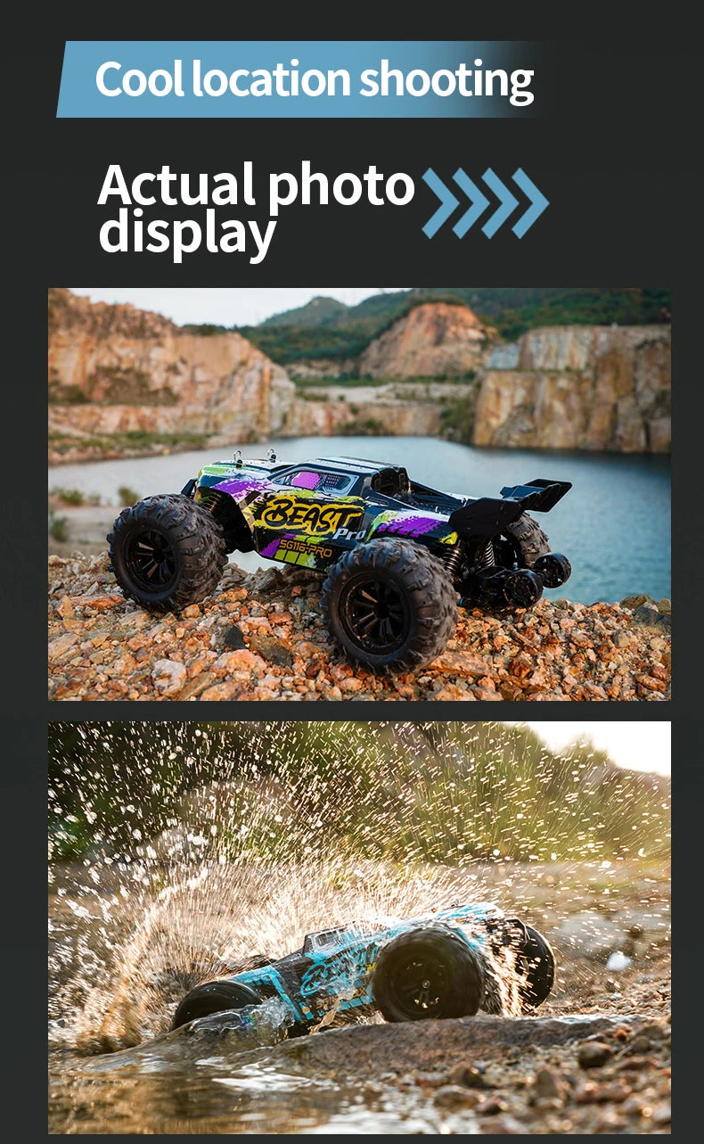 ZLL SG116 MAX/PRO 1:16 High Speed Drift Racing 80KM/H Or 40KM/H Brushless Motor 4WD RC Car Off Road Car Toys for For Kid Gift