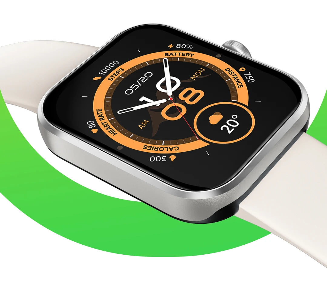 HAYLOU Watch 4 GPS Smartwatch 1.93'' HD Display Bluetooth Phone Call Health Monitoring IP68 Waterproof Smart Sport Watch