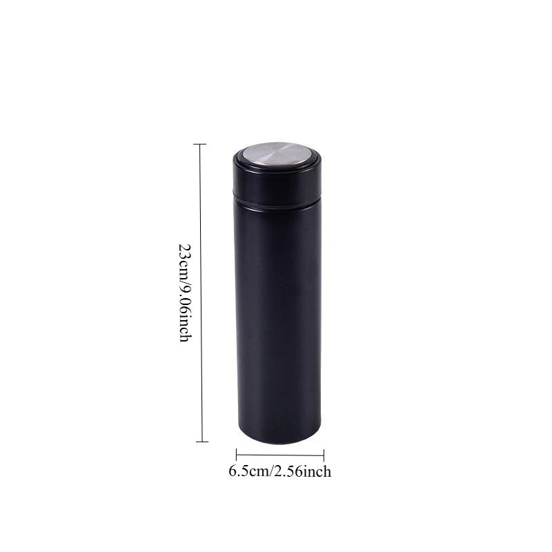 500ML Portable Thermos Bottle 304 Stainless Steel Thermal Water Bottle Insulated Flask Cup Outdoor Camping Drinkware