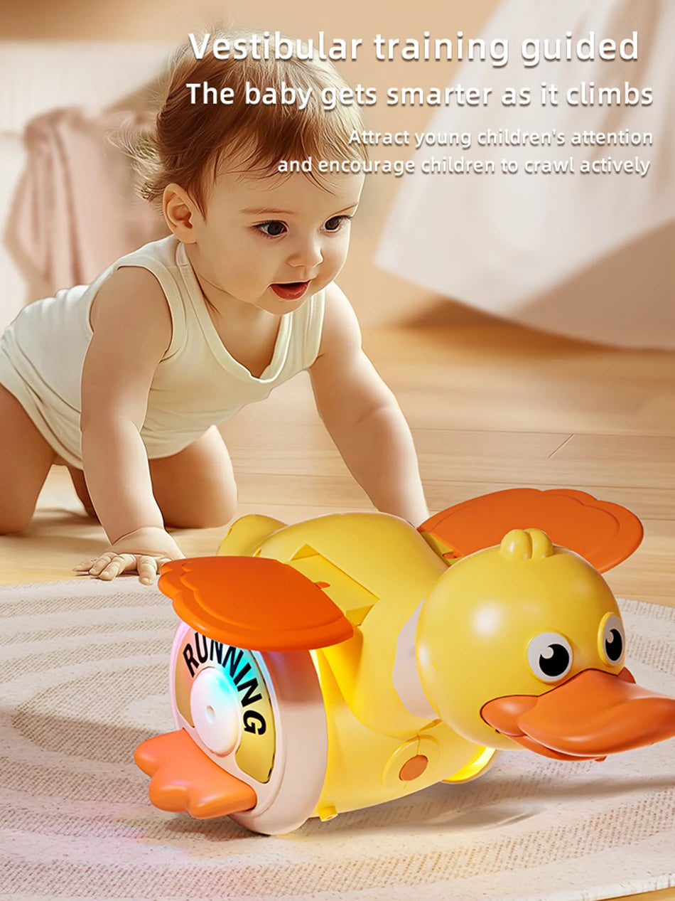 Kid Electronic Pet Toys Dancing Duck&Octopus Musical Penguin Baby Crawling Toys Toddler interactive Toys Tummy Time Gifts